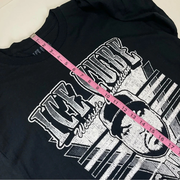 NEW Ice Cube Long Sleeve T Shirt Rap Hip Hop Unisex Size Large Black NWOT - Picture 6 of 7